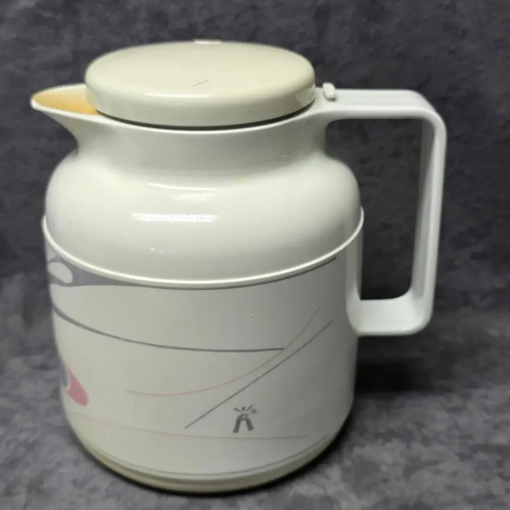 Vintage Orlene Design by Helios Insulated Coffee Thermos Pitcher Carafe D-6980